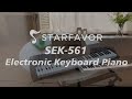 introduce starfavor sek 561s 61keys electric keyboard