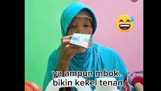 mbah samini minta uang ke mbak nur janah dari  1 juta sampai seribu rupiah