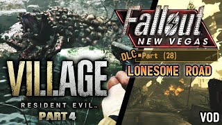 Dollhouse Horrors. Resident Evil Village part 4, Fallout New Vegas part 28 |VOD|