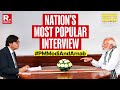 PM Modi And Arnab LIVE: Most Popular Interview Of 2024 | Nation Wants To Know