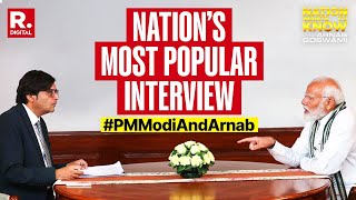 PM Modi And Arnab LIVE: Most Popular Interview Of 2024 | Nation Wants To Know