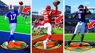 Throwing a 99 Yard Touchdown with EVERY NFL Quarterback!