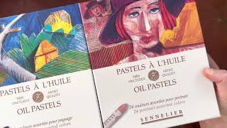 Ken Bromley Black Friday Haul Part 2 of 2: Sennelier Oil Pastels