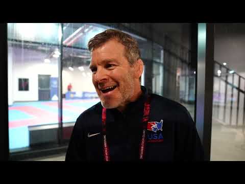 Tom Brands helps coach Spencer Lee to Paris Olympics  2024 World Olympic Qualifier