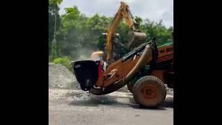 JCB കൊണ്ടൊരു കോൺക്രീറ്റ് #hitachi #jcbvideo #jcb #excavator