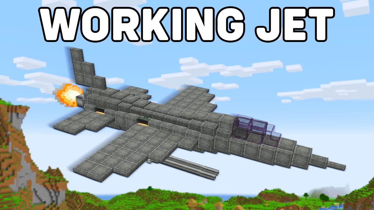 I Made A Working Fighter Jet With Create Youtube