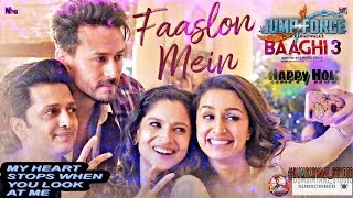 Faaslon Mein - Full Video Song, Baaghi 3 (2020) || 1080p X #Visualization_Mix