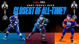 Is this the closest Hart Trophy race of all-time?