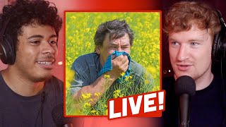 Can Face Masks PREVENT Hay Fever? | Sci Guys Live! (Clip)