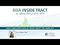 aua inside tract podcast what urologists should know about the cares act