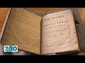 A rare glimpse at one of the most important scientific books of all time | 7.30