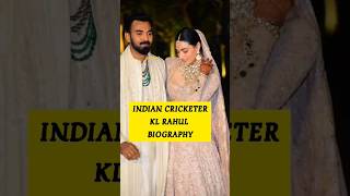 KL Rahul Short Biography #shorts #trending