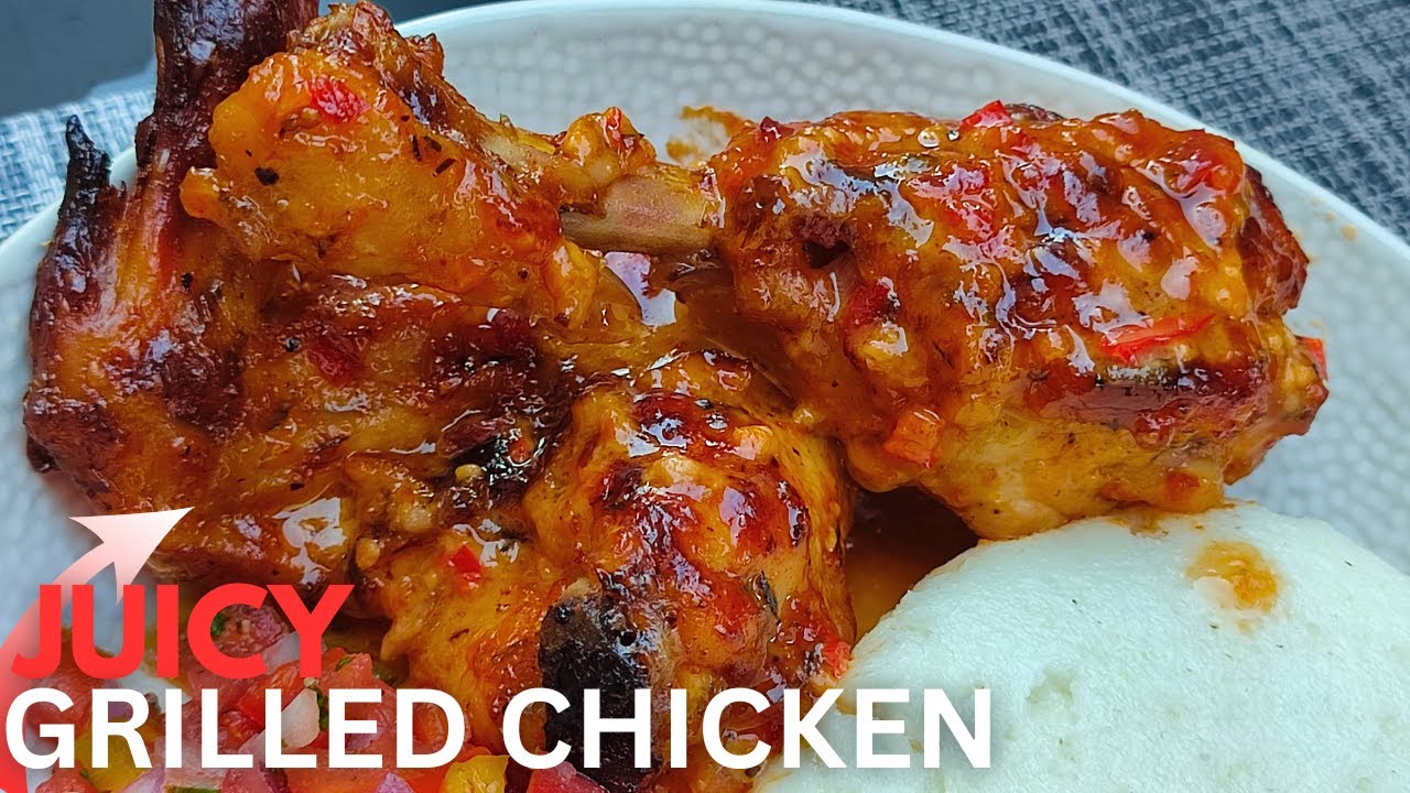 Juicy Grilled Chicken | Wanna Cook - YouTube