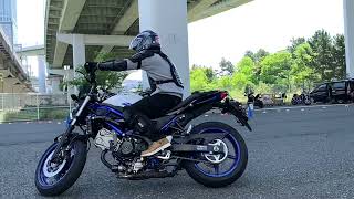 SV650でモトジムカーナ2022年5月