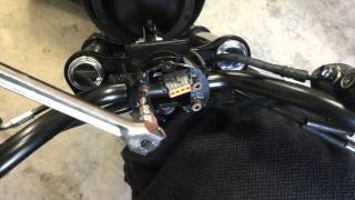 How to Replace the Front Fork Springs on 2009 HD Night Rod Special without Removing the Forks