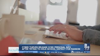 Wsj Reports Hacker Released Private Data On Ccsd Students District Releases Statement