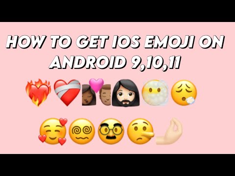 New method  How to get IOS 14.6 emojis on android 9,10,11 Hridya k.