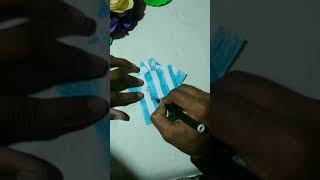 make messi Jersey with paper / FIFA world cup ♥️♥️👍👍#shorts #shortvideo #youtubeshort #craft #viral