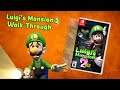 Luigi Mansion 2 Walk through on the Nintendo Switch just in time for Halloween