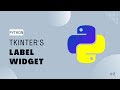 Label Attributes in TKinter | Labels TKinter | Python Tkinter GUI Tutorial #2