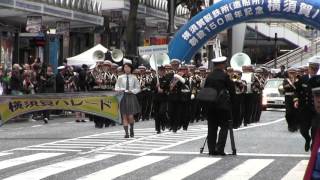 横須賀パレード (7) [ 海上自衛隊 横須賀音楽隊 ]  【2015.10.11】　Yokosuka marching band Festival