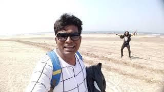 Vlog #7 - Diveagar Beach - Police caught us while flying drone - Please watch before you fly drone