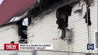 Replica of destroyed historic barn planned for Nordic Valley Ski Resort