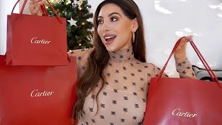 Cartier \u0026 Diamonds For Christmas | Unboxing My Big Luxury Christmas Gifts \u0026 New Dior Bag