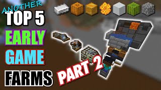 Minecraft Top 5 Early Game Starter Farms (#2)