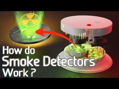 Why is americium in smoke detectors?