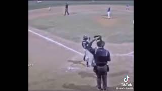 kid swears then flips off umpire