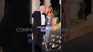 Did You Notice Melania Trump’s Covered Floral Look #melaniatrump #donaldtrump #tiktok #news #fyp