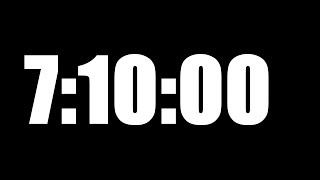 7 HOUR 10 MINUTE TIMER • 430 MINUTE COUNTDOWN TIMER ⏰ LOUD ALARM ⏰