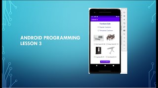 Android Programming - Lesson 3 - Use of Radio Buttons and Checkboxes