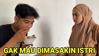 istri harimau marah gak mau masak dandi bilang gak enak!