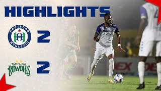 THRILLER in Florida 😲 | Hartford Athletic 2-2 Tampa Bay Rowdies | Match Highlights