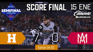 SEMIFINAL Juego 4🍊Naranjeros vs Águilas 🦅 15 de Enero 2024