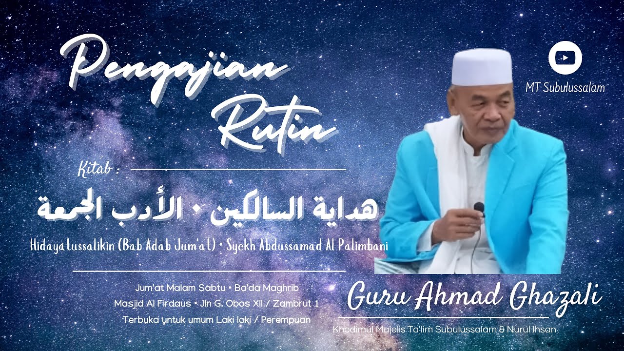 🔴Rekaman Pengajian Rutin • Malam Sabtu 09 Juni 2023 | Kitab ...