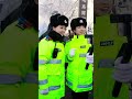 吉林市交警姊妹花 🌹 短褲 吉林市交警 虎牙警官 吉林 女警 警察