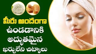 మీరు అందంగా ఉండడానికి ఖర్చులేని చిట్కాలు  | Amazing Benefits With Vegetables | Aarogya Sutra