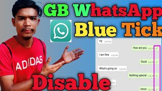 GB WhatsApp Mai Blue Tick Hide🔥Kaise Kare? How to GB WhatsApp Blue Disable & Setting |