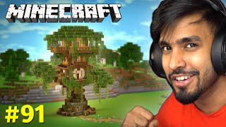 I BUILD A TREE HOUSE | MINECRAFT GAMEPLAY # 91