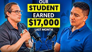 Student Made $17,000 Last Month Trading Forex [Podcash Ep.01]