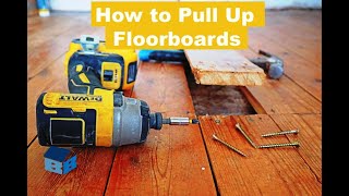 How To Pull Up Floorboards Without Breaking Them
