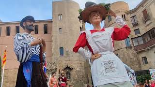 Ballada dels gegants de la Barceloneta || 43a Trobada de Gegants de la Plaça Nova