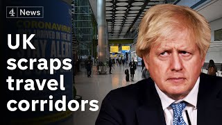 UK to close all travel corridors from Monday to protect against new Covid strains