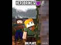 Herobrine Edit 🗿😈☠️🥶🤯💀 #minecraft #shorts #animation #herobrine #shortsfeed