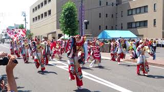 松山よさこい風舞人　銭形よさこい2018中央町会場