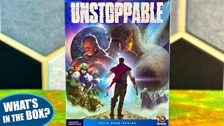 UNSTOPPABLE Board Game Unboxing | Published by Renegade Game Studios - John D Clair