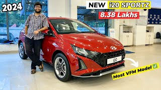 NEW 🔥 Hyundai i20 Sportz 2024 - Best Model to BUY! @8.38 Lakhs❤️